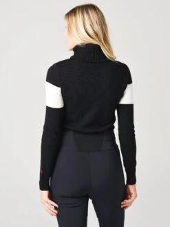 Perfect Moment Women's Ski Sweater II 25 Perfect Moment Women's Ski Sweater II -Saintbernard Shop W3136xBLACKxAlt3 20630396