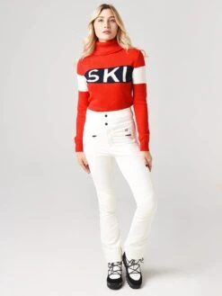 Perfect Moment Women's Ski Sweater II 27 Perfect Moment Women's Ski Sweater II -Saintbernard Shop W3136xREDxAlt1 20620029