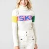 Perfect Moment Women's Ski Sweater II 2 Perfect Moment Women's Ski Sweater II -Saintbernard Shop W3136xSNOWWHITEPEACHPINKRAINBOWxPrimary 20626068