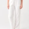 Faherty Brand Women's Dream Cotton Gauze Wide Leg Pant -Saintbernard Shop WBU2108xWHITExPrimary 36435044