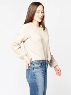 Naadam Cashmere Hoodie -Saintbernard Shop WC92145 OATMEALalt3