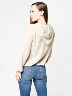 Naadam Cashmere Hoodie -Saintbernard Shop WC92145 OATMEALalt4