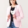 Zadig & Voltaire Women's Very Crepe Blazer -Saintbernard Shop WJCA0206FxROSExAlt2 28679064