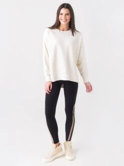 Z Supply Women's Layer Up Sweatshirt -Saintbernard Shop ZLT213116xSANDSTONExAlt1 47932080