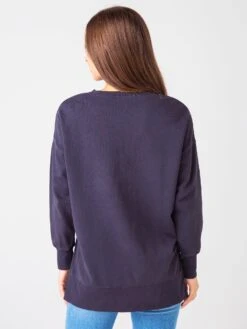 Z Supply Women's Layer Up Sweatshirt -Saintbernard Shop ZLT213116xWASHEDBLACKxAlt3 43526779