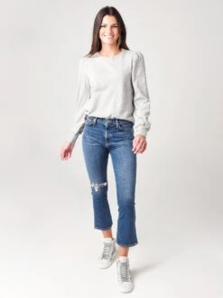 Z Supply Women's Zoe Sweatshirt 10 Z Supply Women's Zoe Sweatshirt -Saintbernard Shop ZT203561xHEATHERGREYxAlt3 16398952