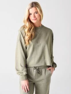 Z Supply Women's Izzy Loop Terry Pullover
