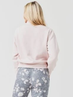 Z Supply Women's Half-Zip Sweatshirt 25 Z Supply Women's Half-Zip Sweatshirt -Saintbernard Shop ZT213317xPINKSKYxAlt1 55620318