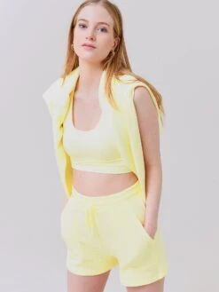 Z Supply Women's Half-Zip Sweatshirt 19 Z Supply Women's Half-Zip Sweatshirt -Saintbernard Shop ZT213317xSUNRISExAlt2 60197419