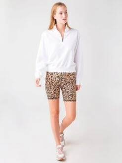 Z Supply Women's Half-Zip Sweatshirt 29 Z Supply Women's Half-Zip Sweatshirt -Saintbernard Shop ZT213317xWHITExAlt1 43176068