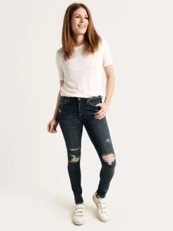 Agolde Women's Sophie High Rise Skinny Jean -Saintbernard Shop a003b 1044 sabotagealt3