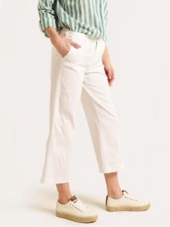 ATM Enzyme Wash Cropped Boyfriend Pant -Saintbernard Shop aw9121 rc whitealt1