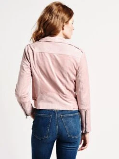 BB Dakota Waller Moto Jacket -Saintbernard Shop bh402439 mauverosealt3