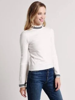 BB Dakota Lost In Translation Sweater -Saintbernard Shop bi306403 ivoryalt2