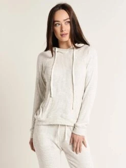 Velvet Brooke Hoodie Top