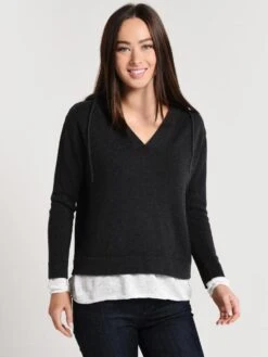 Brochu Walker The Ressie Hoodie -Saintbernard Shop cci2676 oremelangew white dd696775 4c2c 4e29 a880 dd51af79d295