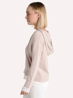 Brochu Walker The Ressie Hoodie -Saintbernard Shop cci2676 cameopinkw whiteunderlayeralt1