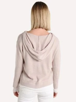 Brochu Walker The Ressie Hoodie -Saintbernard Shop cci2676 cameopinkw whiteunderlayeralt2