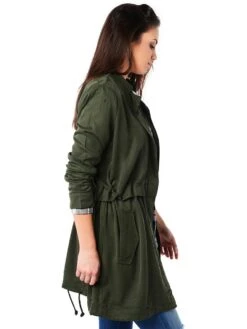 Cupcakes And Cashmere Tencel Jennisa Anorak 10 Cupcakes And Cashmere Tencel Jennisa Anorak -Saintbernard Shop cg30977 jennisa armygreenalt2