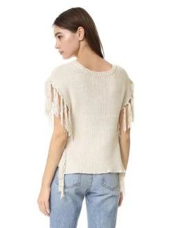 Cupcakes And Cashmere Napa Poncho -Saintbernard Shop cg36006 napa ivoryalt1