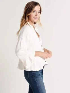 Cupcakes And Cashmere Franklin Jacket -Saintbernard Shop ci302575 oatmealalt3