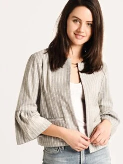 Cupcakes And Cashmere Canyon Jacket -Saintbernard Shop cj102778 ltheathergrey