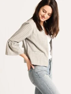 Cupcakes And Cashmere Canyon Jacket -Saintbernard Shop cj102778 ltheathergreyalt2