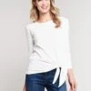 Brochu Walker The Mya Tie Pullover -Saintbernard Shop fsm2478 parchmentwhite 09faadfe 7f39 4968 b6ed 9bf243cd881b