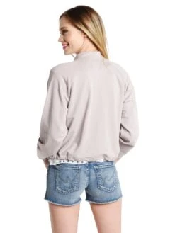 Monrow Boxy Track Jacket 10 Monrow Boxy Track Jacket -Saintbernard Shop hj0146 dovegreyalt2