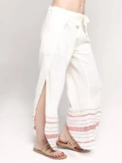 Lemlem Tiki Border Fly Away Pant -Saintbernard Shop hs1868 redalt1