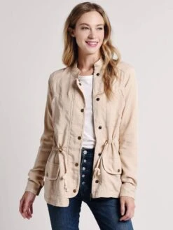 Illa Illa Military Jacket -Saintbernard Shop im4080 champagne 87d5716d 39aa 4592 95e8 a84654738997