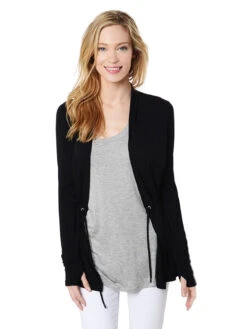 Mott 50 Women's Christine Cardigan 7 Mott 50 Women's Christine Cardigan -Saintbernard Shop j1602 black