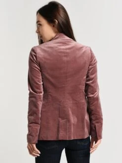 J Brand Women's Denise Velvet Blazer -Saintbernard Shop jb001794 warmsablealt2