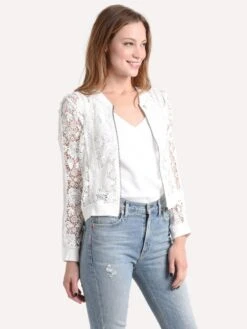 Jack Feelin Lacey Jacket -Saintbernard Shop jj202872 offwhitealt2