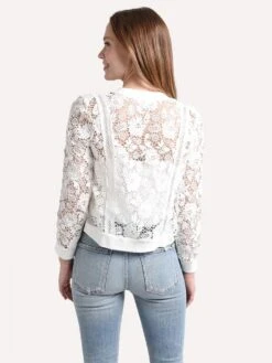 Jack Feelin Lacey Jacket -Saintbernard Shop jj202872 offwhitealt3