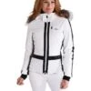 Kjus Women's Nuna Jacket -Saintbernard Shop ls15 c07 white black 2383ad8e 4ca3 4f16 a0ba 13a9a51fabcf