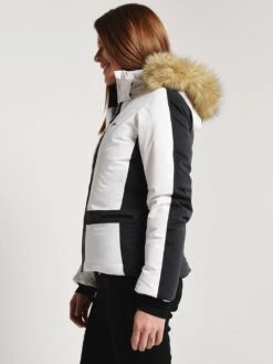 KJUS Women's Nuna Jacket -Saintbernard Shop ls15 e04 white blackalt2