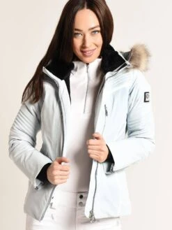 Descente Women's Layla Fur Jacket -Saintbernard Shop mgk09f mystalt1