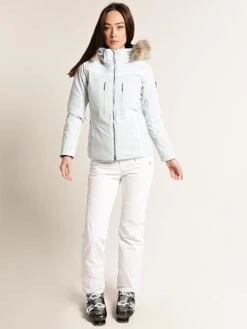 Descente Women's Layla Fur Jacket -Saintbernard Shop mgk09f mystalt2