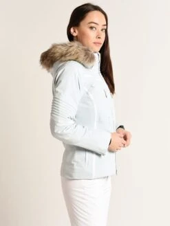Descente Women's Layla Fur Jacket -Saintbernard Shop mgk09f mystalt3