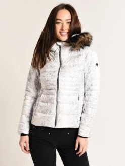 Descente Women's Rachael Fur Jacket -Saintbernard Shop mgk14f whmf bafec348 1084 4d94 a4e8 bd1bc6cb823d