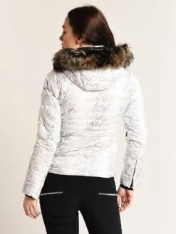 Descente Women's Rachael Fur Jacket -Saintbernard Shop mgk14f whmfalt2