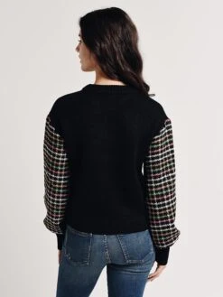 English Factory Sweater -Saintbernard Shop mk471t blackalt3