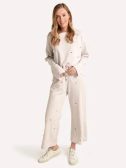 Sundry Hearts Flare Pocket Pants -Saintbernard Shop n7 f13b35 boneheartsalt3