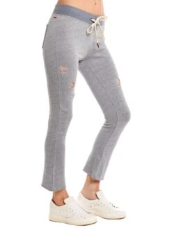 N:Philanthropy Nikkita Deconstructed Sweatpant -Saintbernard Shop pa519tcr00 washedindigoalt1