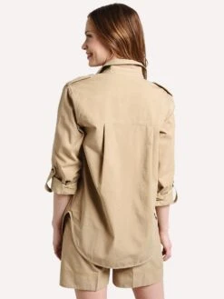 Brochu Walker The Ivan Shirt Jacket -Saintbernard Shop tcg2765 khakialt2