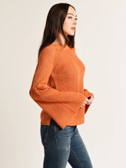 THML Bell Sleeve Sweater -Saintbernard Shop tmk780 rustalt2