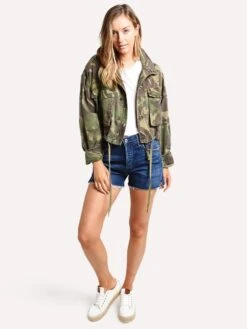Pam&Gela Camo Crop Cargo Jacket -Saintbernard Shop tn50081749 armycamoalt3