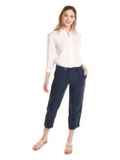 Tommy Bahama Two Palms Seamed Crop -Saintbernard Shop tw117251 oceandeepalt1