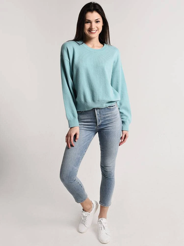 Vince Double Layer Crew Pull Over 7 Vince Double Layer Crew Pull Over - Image 5